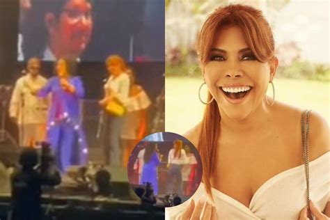 Magaly Medina A Eva Ayllón Tras Bailar En El Escenario De Su Concierto