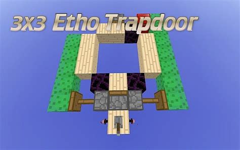 3x3 Etho Trapdoor Minecraft Map