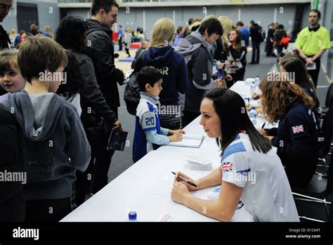 Glasgow World Cup Emirates Stadium Glasgow The Gb Team Sign