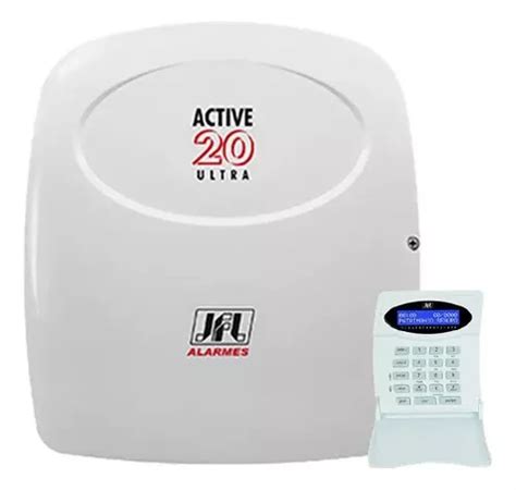 Central De Alarme Active 20 Ultra Jfl Módulo Ethernet Me04 Frete grátis