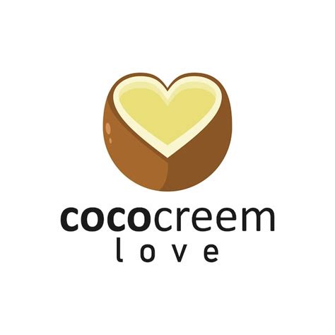 Premium Vector Coco Cream Logo Design Vector