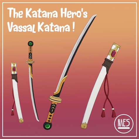 Artstation The Katana Heros Vassal Katana