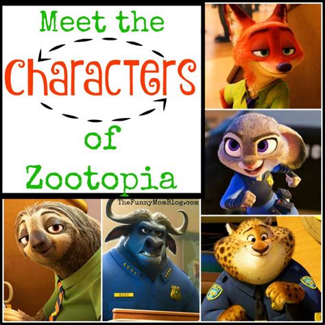 Meet the Characters of Zootopia Before it Hits Theaters Nationwide ...