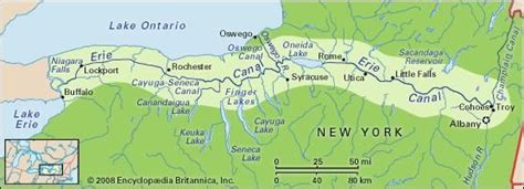 Erie Canal | Location, Construction, History, & Facts | Britannica.com