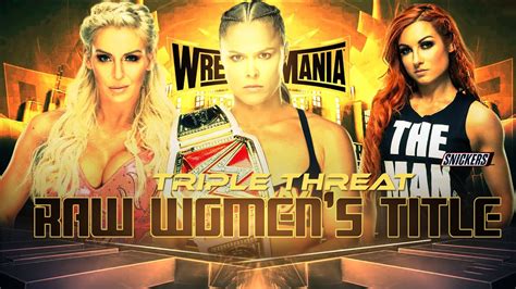 Triple Threat Match For Raws Womens Title Wm35 Prediction Youtube