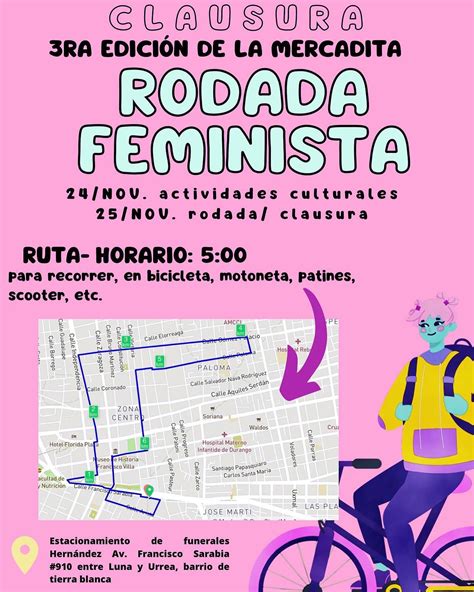 Invitan A La Mercadita Feminista Organizada En La Ciudad De Durango