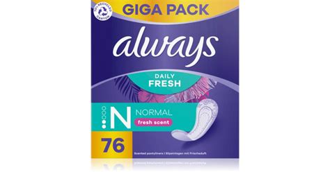 Always Daily Fresh Normal Prot Ge Slips Avec Parfum Notino Fr