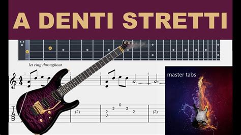 A Denti Stretti Litfiba Guitar Tab Mastertabs