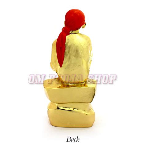 Shirdi Sai Baba Gold Plated Statue Buy Online Germany Usa Uk