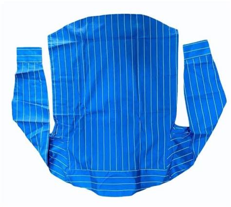 Men Sky Blue Stripes Cotton Shirt Casual Full Sleeves At Rs 550 In