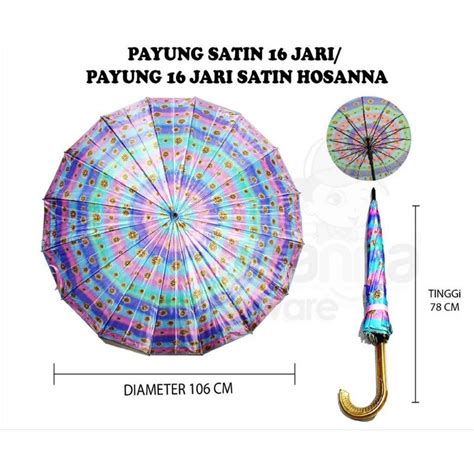 Jual Payung Jari Satin Hosanna Superior Quality Shopee Indonesia