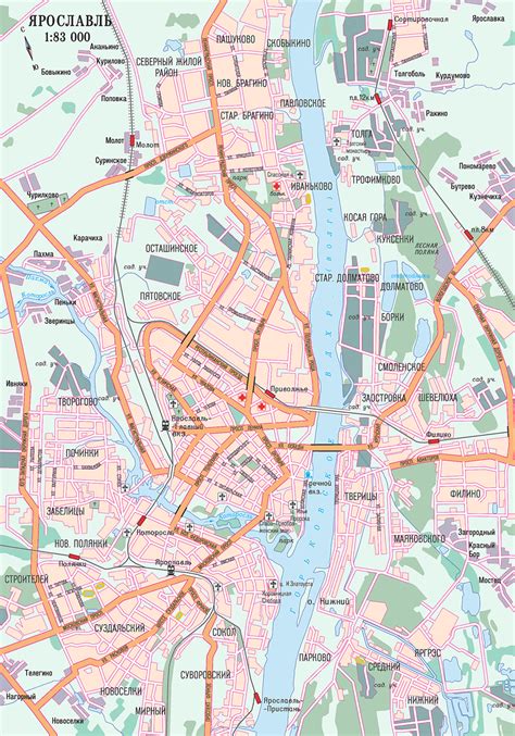 Yaroslavl Map - Russia