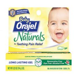 BABY ORAJEL™ Naturals Teething Pain Relief Gel | Inside Dentistry