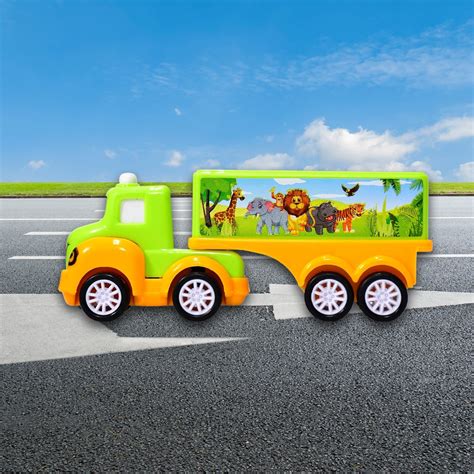 8052 Small Green and yellow Toy Truck. – I Siente