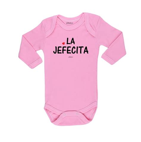 Ropa bebe Calambur Body 100 algodón La Jefecita