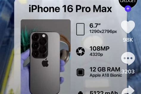 Berikut Spesifikasi Iphone Pro Max Yang Punya Kamera Canggih