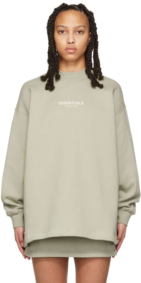 Fear Of God Essentials Crewneck Sweatshirt Researchengrtuacth