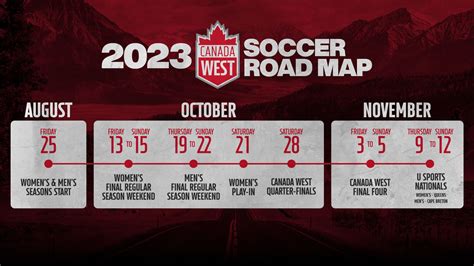 Canada West Unveils 2023 Soccer Schedule – Postcoach