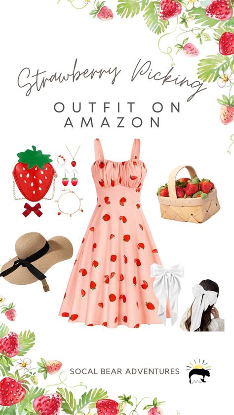 Strawberry Picking Outfit idea on Amazon in 2023 | Strawberry picking ...