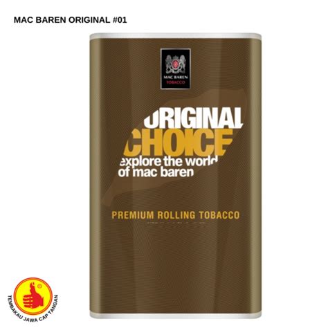 Mac Baren Original Tobacco Tembakau Jawa Cap Tangan