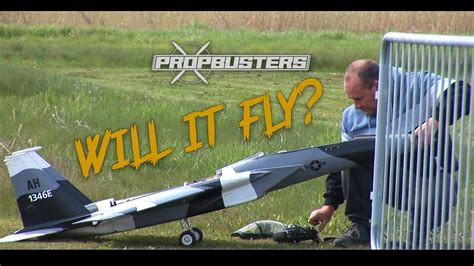 Propbusters UK Large RC F 15 Jet But Will It Fly This Time YouTube