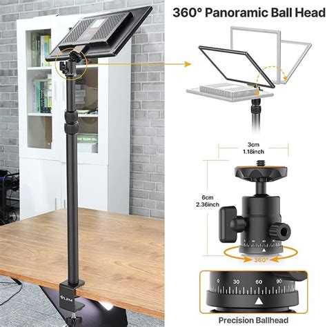 Ulanzi VIJIM LS03 Extendable Camera Desk Mount Stand With Phone Clamp