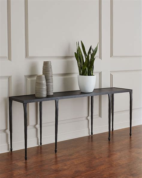 Bernhardt Halden Wrought Iron Console Table Neiman Marcus