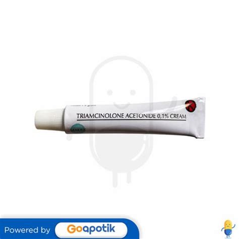 Triamcinolon Acetonide Etercon 01 Cream 5 Gram Tube Kegunaan Efek