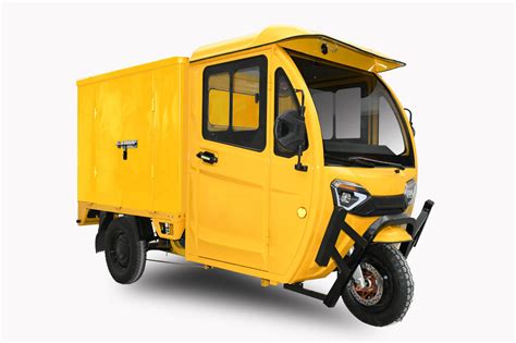 New 3 Wheel Cargo Car Electric Tricycle For Adult Eec Approved From