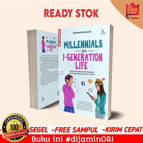 jual original millennials   generation life gaya hidup anak