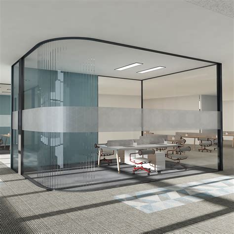 Modular Office Privacy Walls Glass Partitions Steelcase 57 OFF