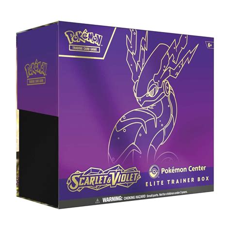 Scarlet And Violet Elite Trainer Box Miraidon English Pokemon Tcg — Redqueen Mx