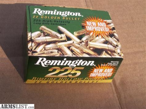 Armslist For Sale 225rds Of Remington Golden Bullets 22lr