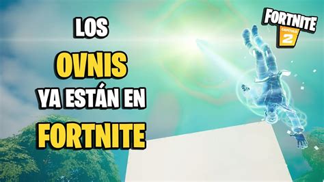 Fortnite los ovnis platillos volantes alienígenas ya están en el juego