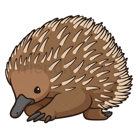 Echidna Clipart