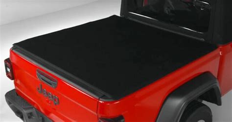 2020 2021 Jeep Gladiator Mopar Oem Fabric Roll Up Tonneau Cover