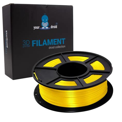 Yourdroid Biosilk Pla Plus Filament Gelb Mm Kg Roboter Bausatz De