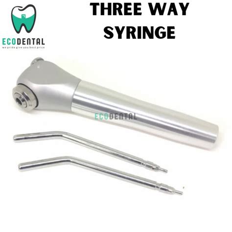 Jual Dental Three Ways Syringe Way Syringe Alat Semprot Air Dental