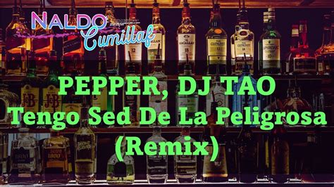 PEPPER DJ TAO Tengo Sed De La Peligrosa Remix Dj Gabo YouTube