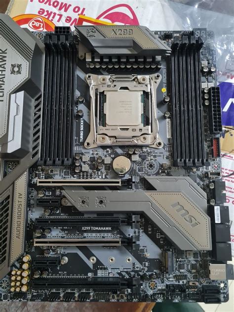MSI X299 TOMAHAWK MOTHERBOARD, Computers & Tech, Desktops on Carousell