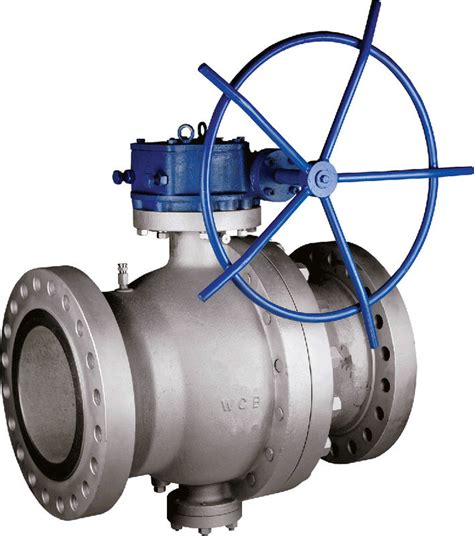 Flanged Trunnion Mounted Ball Valve Cl Rf Wcb Api D Asme B Api