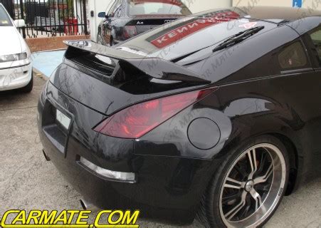 CARMATE Nissan 350Z 2003 Up Z33 N Style Rear Wing Bodykits Aero