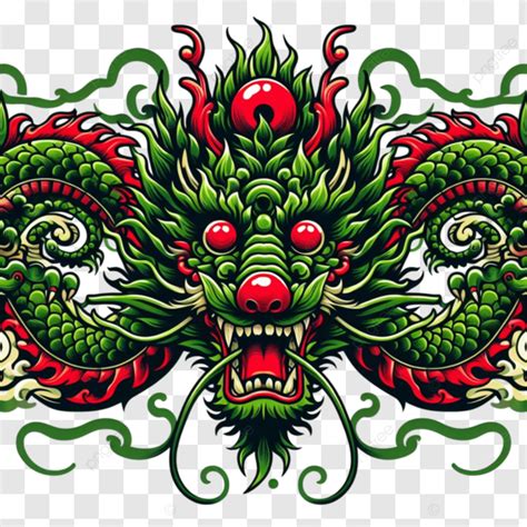 Angry Dragon D Green And Red Angry Dragon D Green And Red Dragon