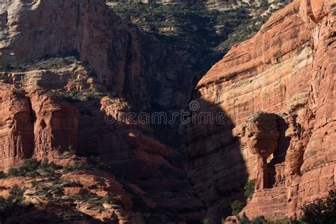 Fay Canyon Arch In The Red Rocks Of Sedona Arizona Stock Image