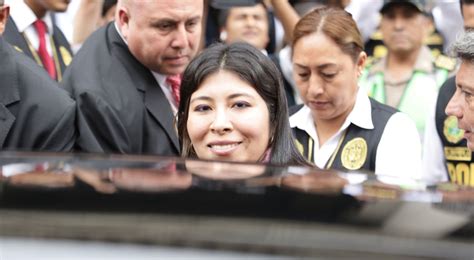 Betssy Chávez Ingresó Al Penal De Mujeres De Chorrillos Donde Cumplirá