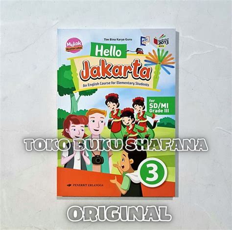 Buku Hello Jakarta Kelas Sd Mi K Revisi Erlangga Mulok Buku