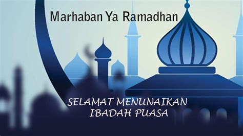 Gambar Poster Sambut Ramadan Hijriah Tahun Dan Ucapan