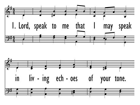 LORD SPEAK TO ME THAT I MAY SPEAK Gray Psalter Hymnal 528 Hymnary Org