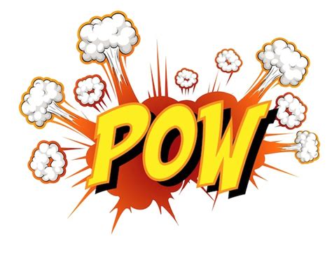 Free Vector Comic Speech Bubble With Pow Text