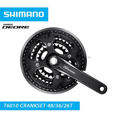 Shimano DEORE 3x10 Speed Crank FC T6010 48 36 26 Touring Hybrid